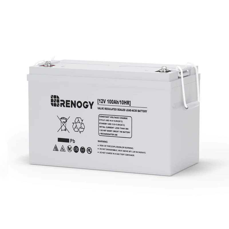 Agm Deep Cycle Battery - Renogy 12 Volt 100Ah Deep Cycle