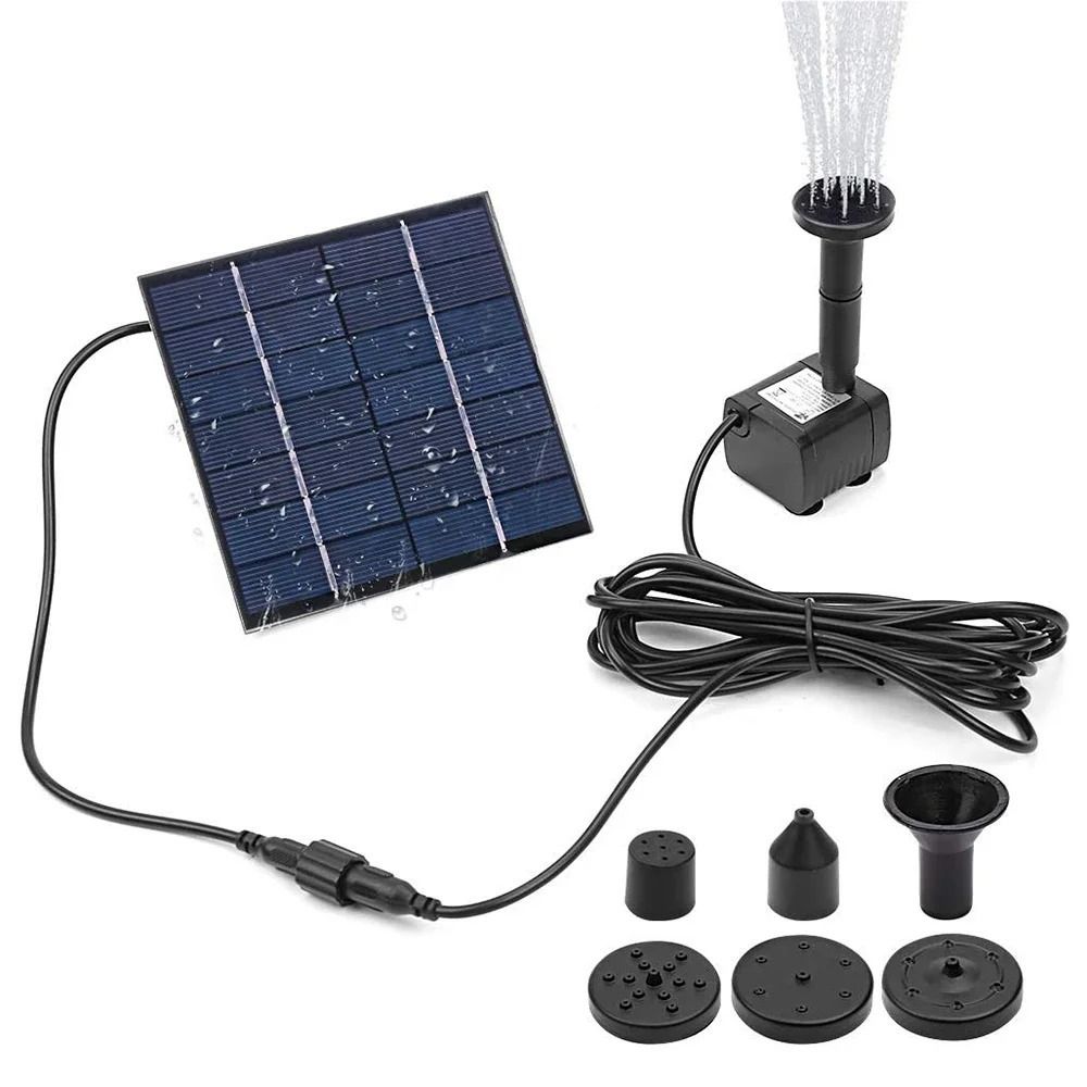 Solar Pool Pump Kit - 1.4W Mini Solar Fountain Pump Power