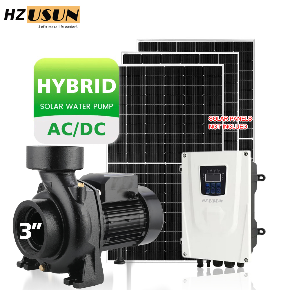 Solar Pool Pump Kit - 2 HP AC DC High Volume