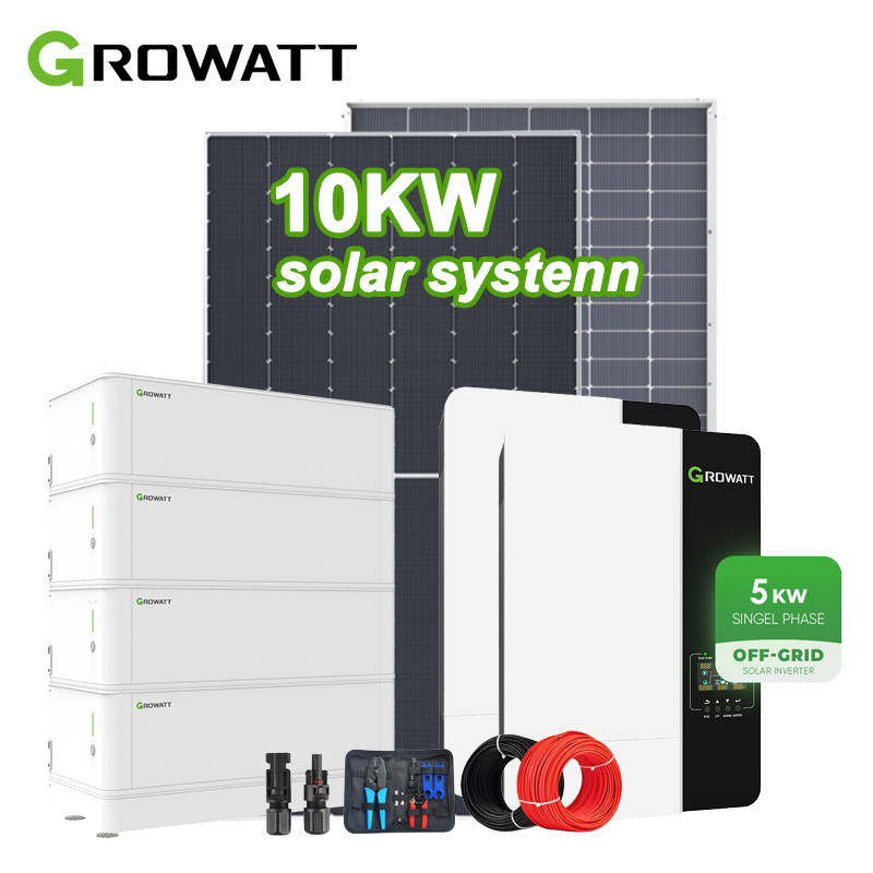 Off Grid Solar Kit - Hybrid Solar Power System 5kw 8kw