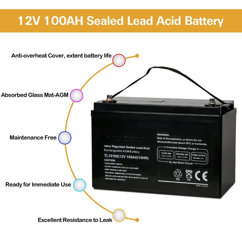Deep Cycle AGM 12 Volt 100Ah B - огляд і ціна Agm Deep Cycle Battery