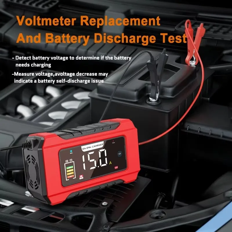 12V 15A 24V 8A Car Motorcycle  - огляд і ціна Agm Deep Cycle Battery