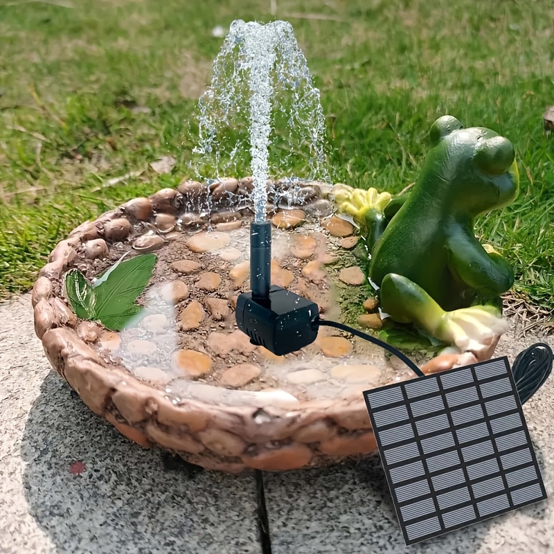 Solar Fountain with 6 Nozzles  - огляд і ціна Solar Pool Pump Kit