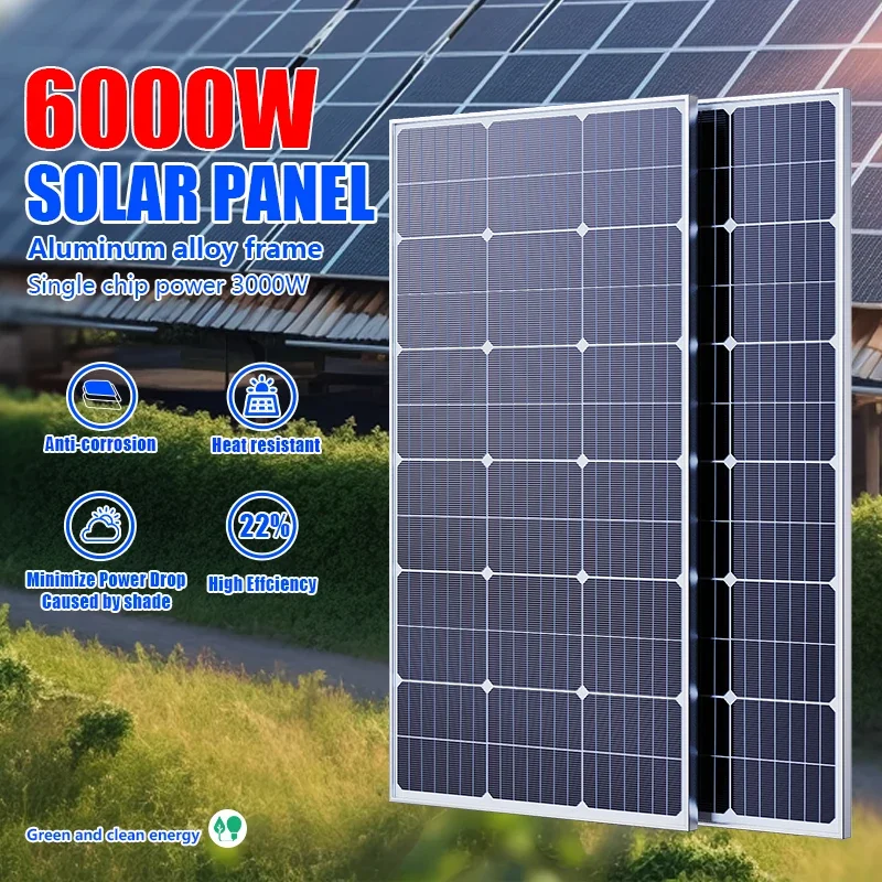 6000W/3000W High-Power Solar P - огляд і ціна Off Grid Solar Kit