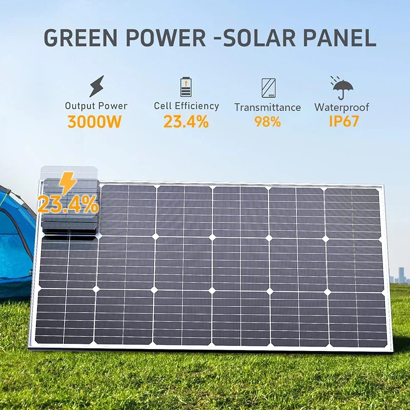 6000W/3000W High-Power Solar P - огляд і ціна Off Grid Solar Kit