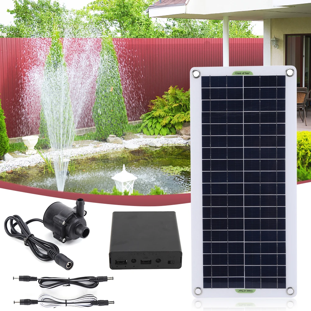 30W 800L/H DC 18V Low Noise Br - огляд і ціна Solar Pool Pump Kit