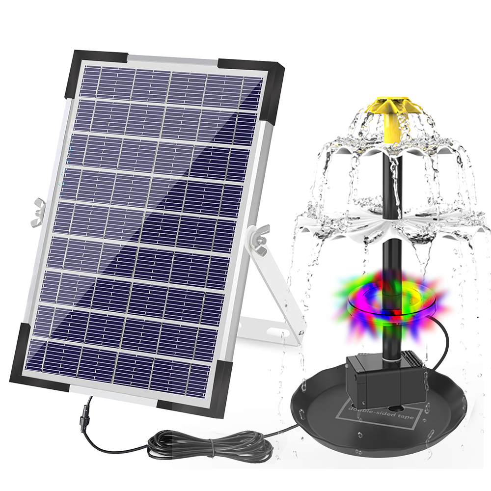Solar Fountain Pump for Bird B - огляд і ціна Solar Pool Pump Kit