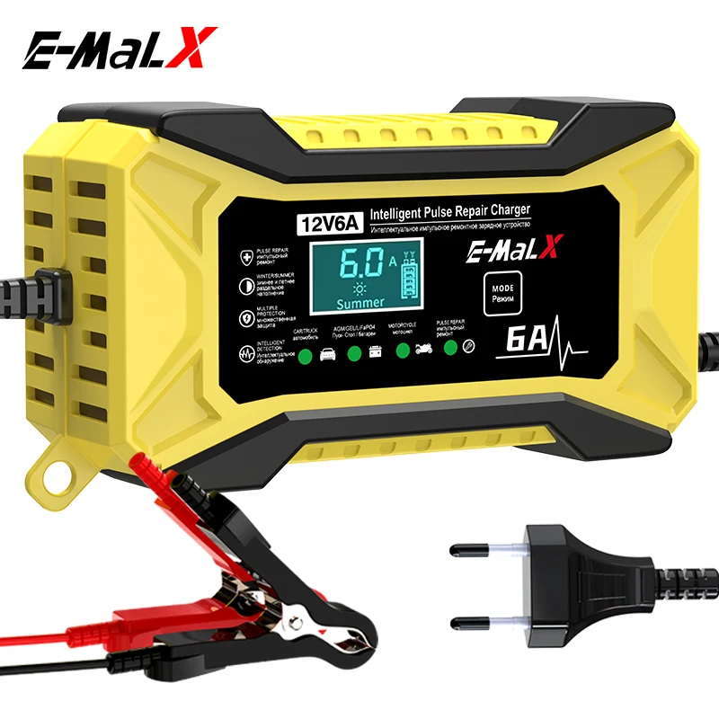 New 12V 6A  LiFePO4 14.6V Smar - огляд і ціна Agm Deep Cycle Battery