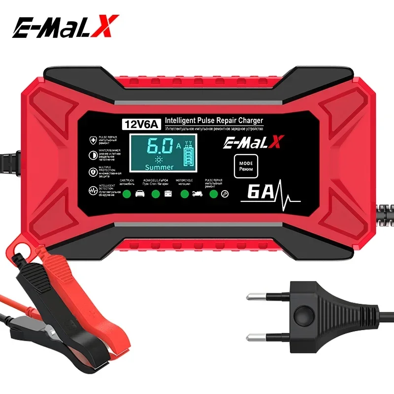 New 12V 6A  LiFePO4 14.6V Smar - огляд і ціна Agm Deep Cycle Battery
