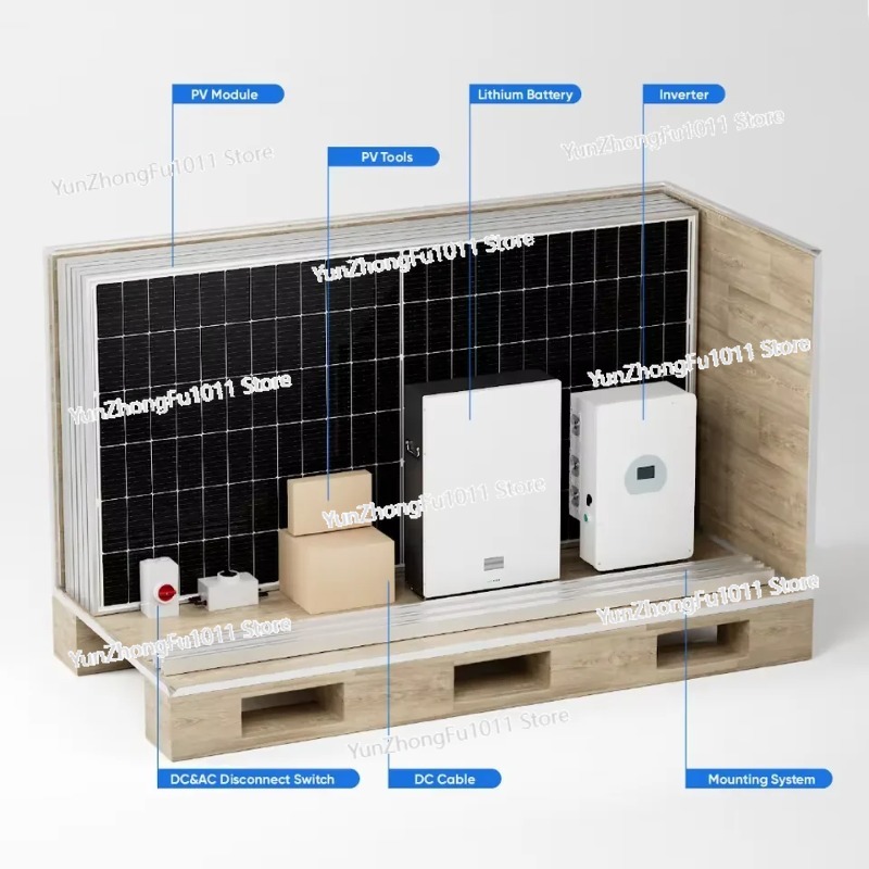 Solar Off-Grid System Complete - огляд і ціна Off Grid Solar Kit