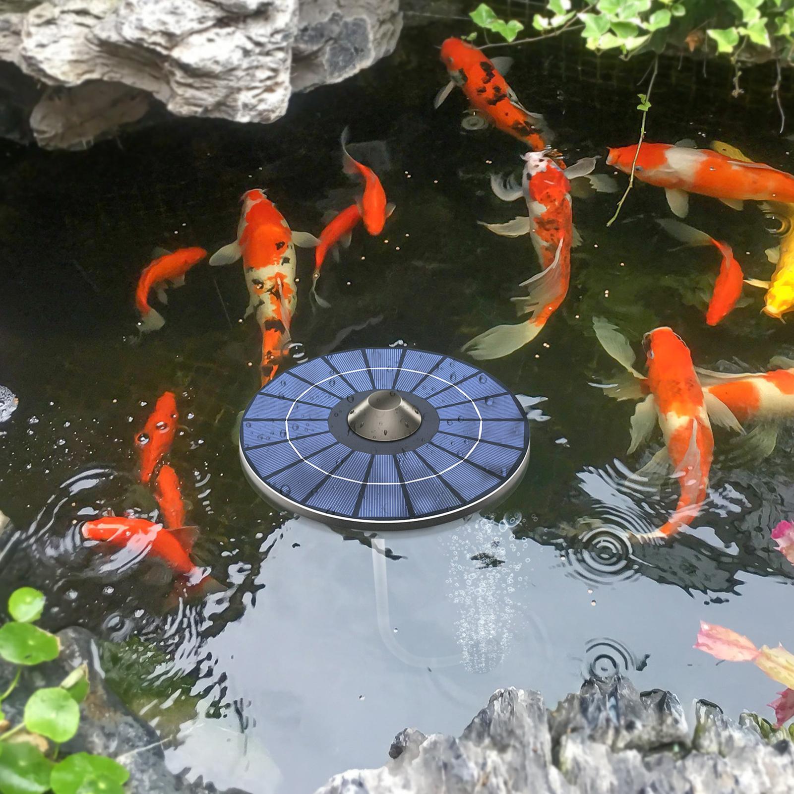Solar-powered pond aerator pum - огляд і ціна Solar Pool Pump Kit