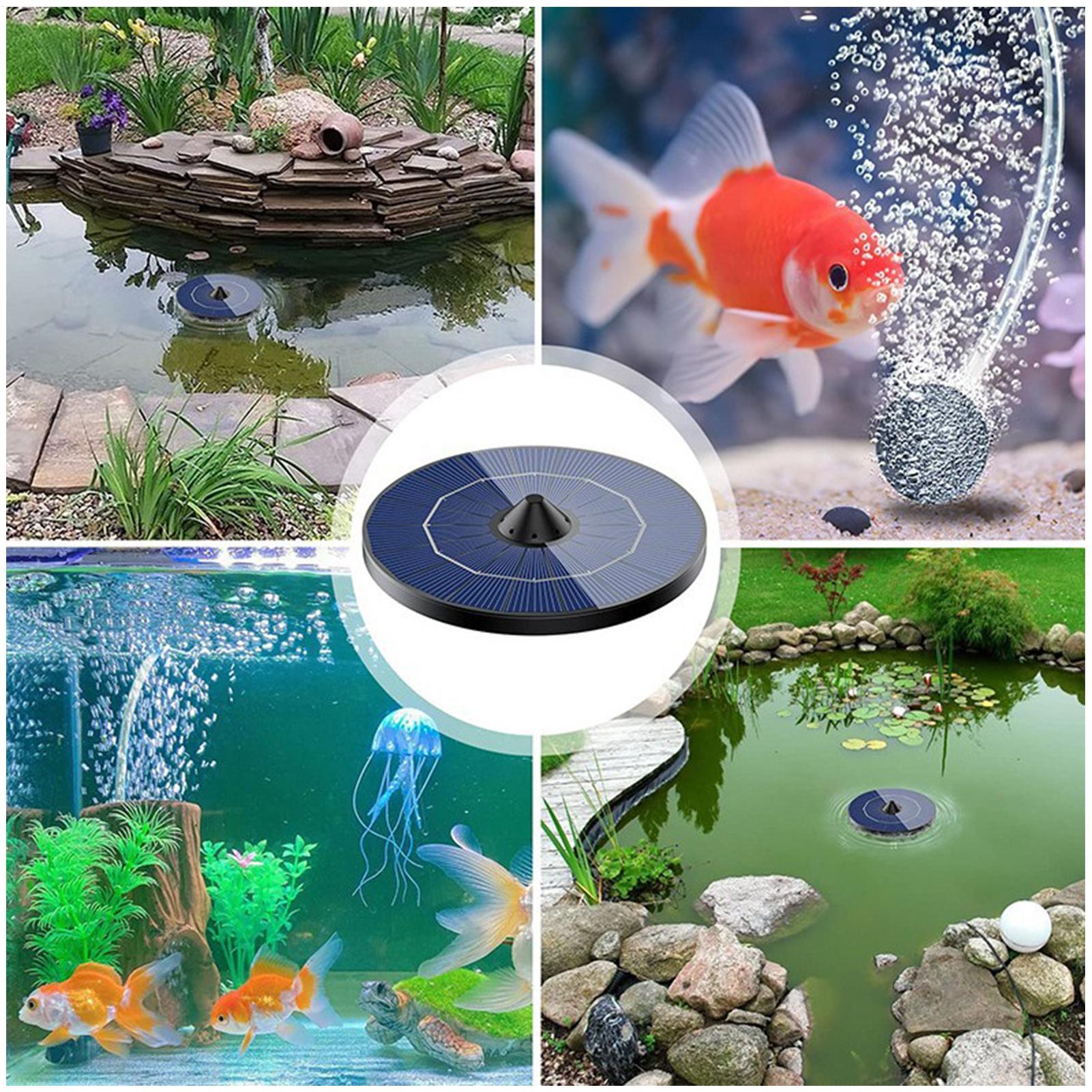 Solar-powered pond aerator pum - огляд і ціна Solar Pool Pump Kit