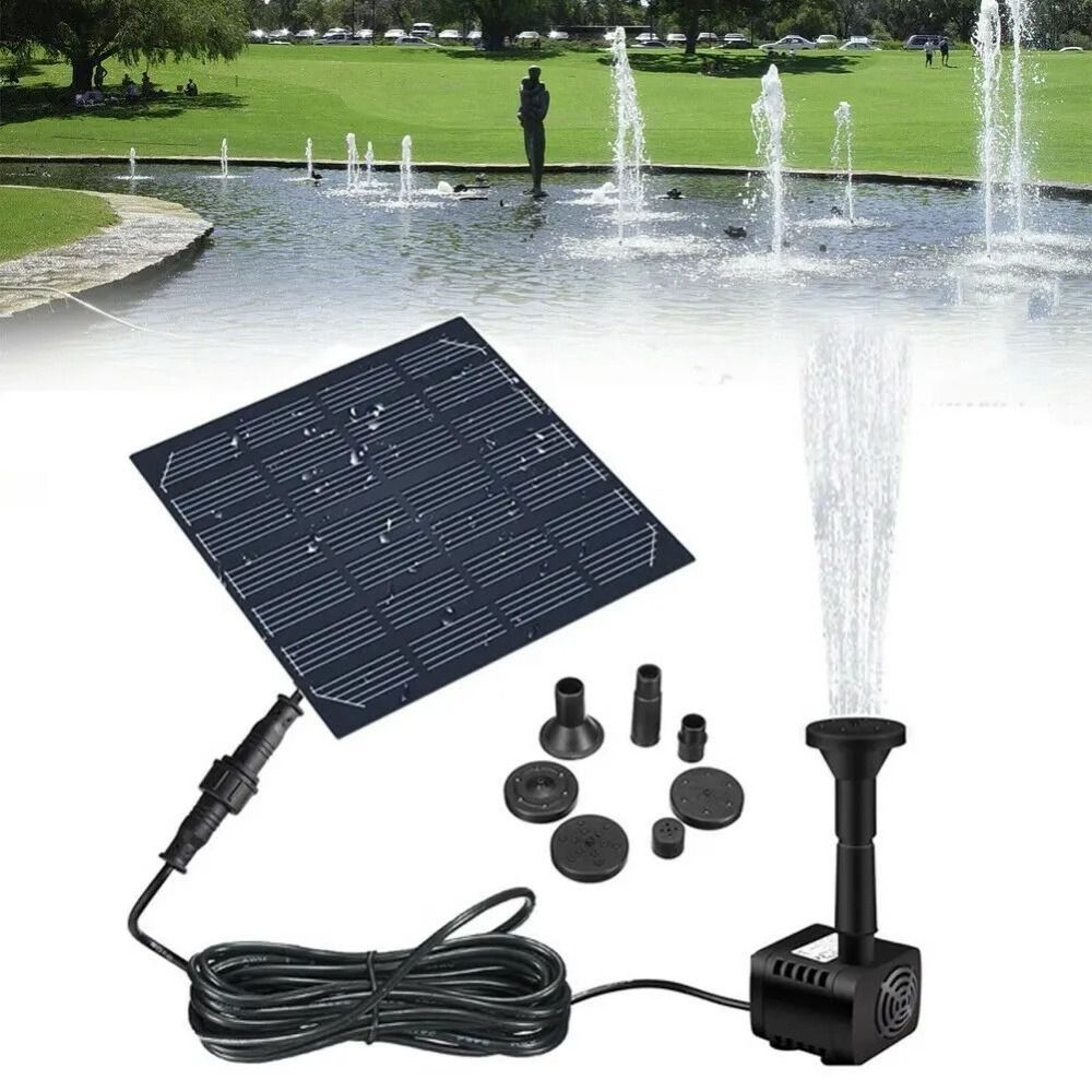 1.4W Mini Solar Fountain Pump  - огляд і ціна Solar Pool Pump Kit