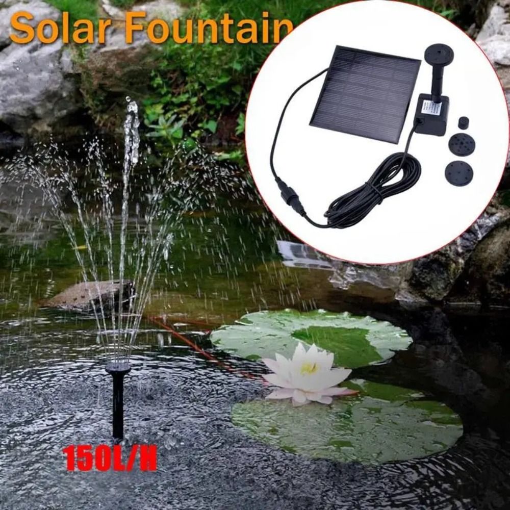 1.4W Mini Solar Fountain Pump  - огляд і ціна Solar Pool Pump Kit