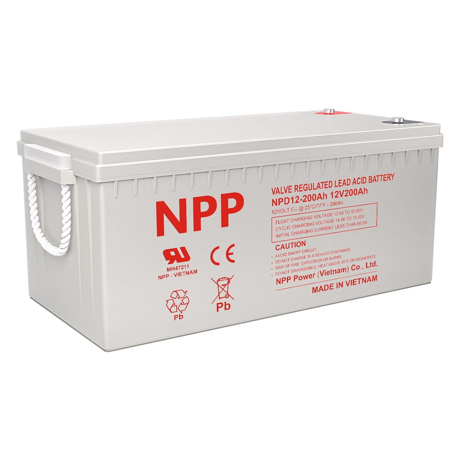 12V 200Ah AGM Deep Cycle Batte - огляд і ціна Agm Deep Cycle Battery