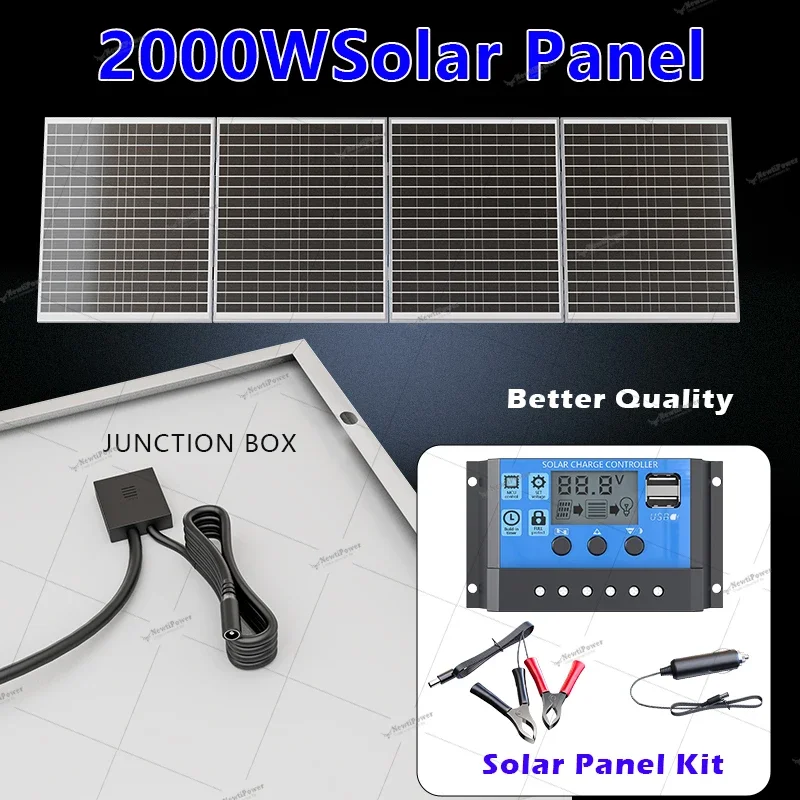 2000W Foldable Solar Panel Pow - огляд і ціна Off Grid Solar Kit