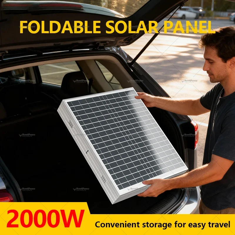 2000W Foldable Solar Panel Pow - огляд і ціна Off Grid Solar Kit