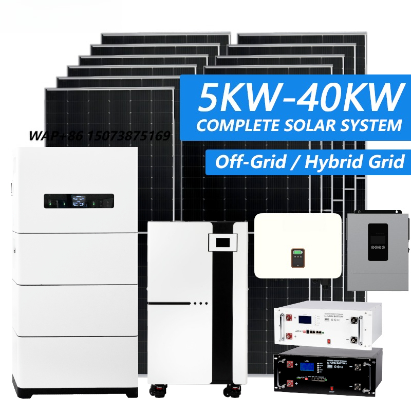 Complete 20kw Hybrid Off Grid  - огляд і ціна Off Grid Solar Kit