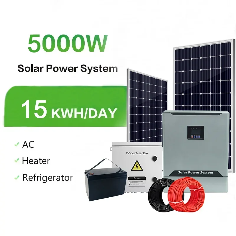 2025/Solar Energy System 5000  - огляд і ціна Off Grid Solar Kit